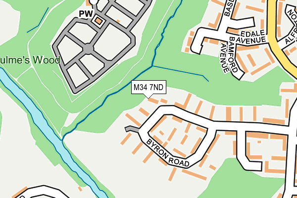M34 7ND map - OS OpenMap – Local (Ordnance Survey) M34 7ND map - OS OpenMap – Local (Ordnance Survey)