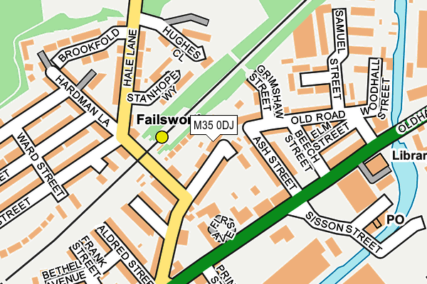 M35 0DJ map - OS OpenMap – Local (Ordnance Survey) M35 0DJ map - OS OpenMap – Local (Ordnance Survey)