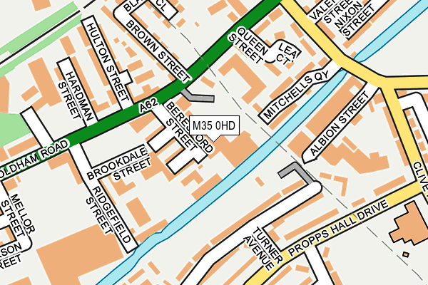 M35 0HD map - OS OpenMap – Local (Ordnance Survey) M35 0HD map - OS OpenMap – Local (Ordnance Survey)