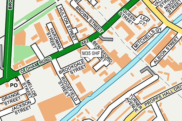 M35 0HF map - OS OpenMap – Local (Ordnance Survey) M35 0HF map - OS OpenMap – Local (Ordnance Survey)