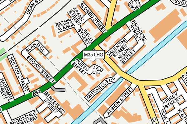 M35 0HG map - OS OpenMap – Local (Ordnance Survey) M35 0HG map - OS OpenMap – Local (Ordnance Survey)