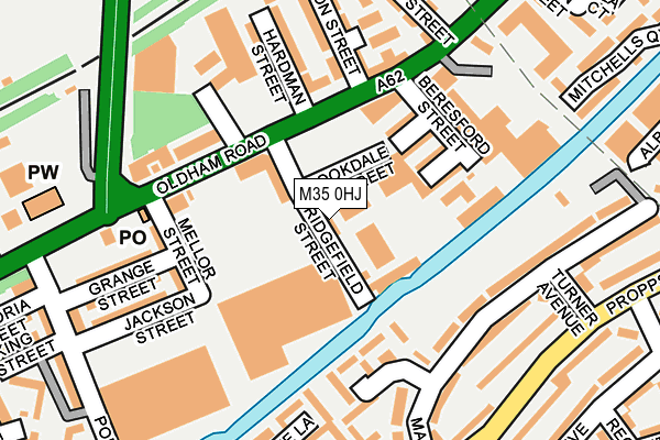 M35 0HJ map - OS OpenMap – Local (Ordnance Survey) M35 0HJ map - OS OpenMap – Local (Ordnance Survey)