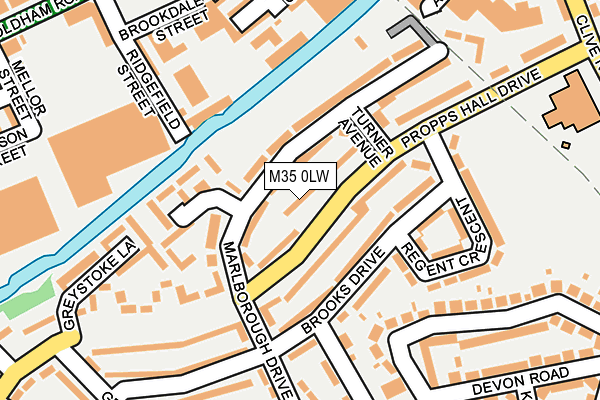 M35 0LW map - OS OpenMap – Local (Ordnance Survey) M35 0LW map - OS OpenMap – Local (Ordnance Survey)