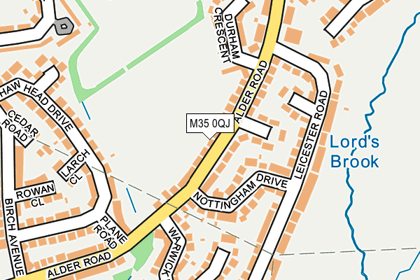 M35 0QJ map - OS OpenMap – Local (Ordnance Survey) M35 0QJ map - OS OpenMap – Local (Ordnance Survey)