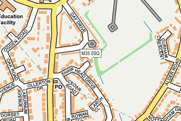M35 0SQ map - OS OpenMap – Local (Ordnance Survey) M35 0SQ map - OS OpenMap – Local (Ordnance Survey)
