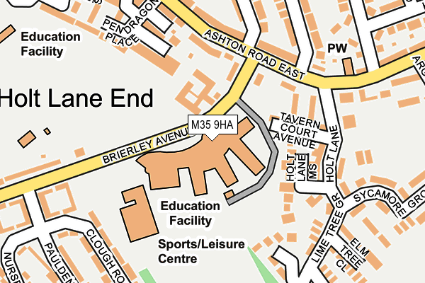 M35 9HA map - OS OpenMap – Local (Ordnance Survey) M35 9HA map - OS OpenMap – Local (Ordnance Survey)