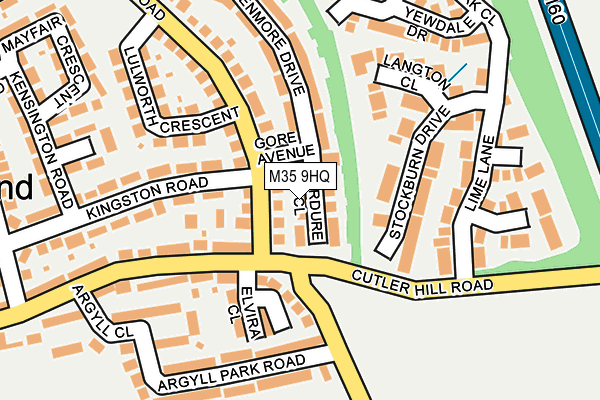 M35 9HQ map - OS OpenMap – Local (Ordnance Survey) M35 9HQ map - OS OpenMap – Local (Ordnance Survey)