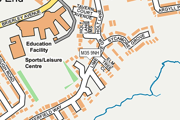 M35 9NH map - OS OpenMap – Local (Ordnance Survey) M35 9NH map - OS OpenMap – Local (Ordnance Survey)