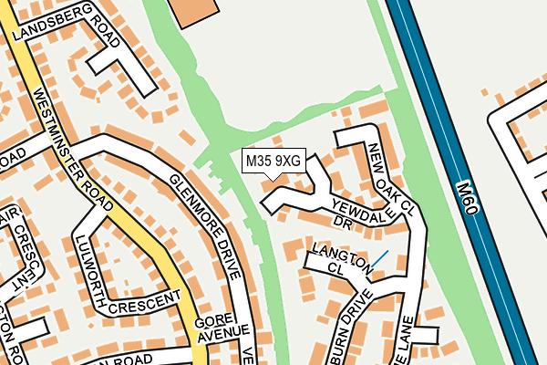 M35 9XG map - OS OpenMap – Local (Ordnance Survey) M35 9XG map - OS OpenMap – Local (Ordnance Survey)