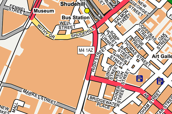 M4 1AZ map - OS OpenMap – Local (Ordnance Survey) M4 1AZ map - OS OpenMap – Local (Ordnance Survey)