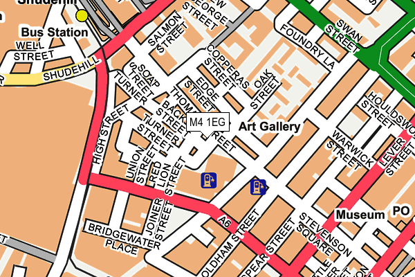 M4 1EG map - OS OpenMap – Local (Ordnance Survey) M4 1EG map - OS OpenMap – Local (Ordnance Survey)