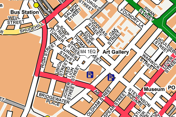 M4 1EQ map - OS OpenMap – Local (Ordnance Survey) M4 1EQ map - OS OpenMap – Local (Ordnance Survey)
