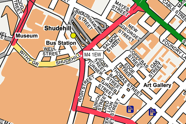 M4 1EW map - OS OpenMap – Local (Ordnance Survey) M4 1EW map - OS OpenMap – Local (Ordnance Survey)