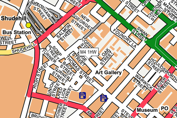 M4 1HW map - OS OpenMap – Local (Ordnance Survey) M4 1HW map - OS OpenMap – Local (Ordnance Survey)
