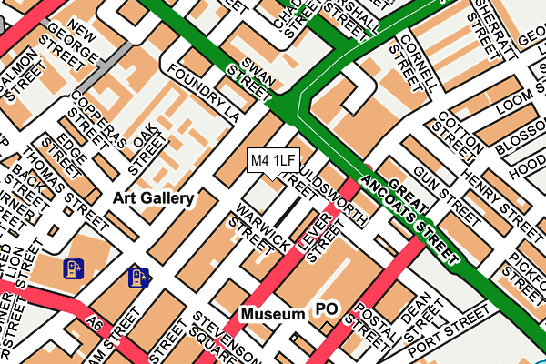 M4 1LF map - OS OpenMap – Local (Ordnance Survey) M4 1LF map - OS OpenMap – Local (Ordnance Survey)