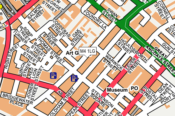 M4 1LG map - OS OpenMap – Local (Ordnance Survey) M4 1LG map - OS OpenMap – Local (Ordnance Survey)