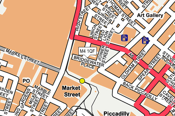 M4 1QF map - OS OpenMap – Local (Ordnance Survey) M4 1QF map - OS OpenMap – Local (Ordnance Survey)