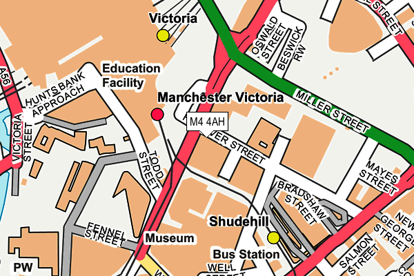 M4 4AH map - OS OpenMap – Local (Ordnance Survey) M4 4AH map - OS OpenMap – Local (Ordnance Survey)