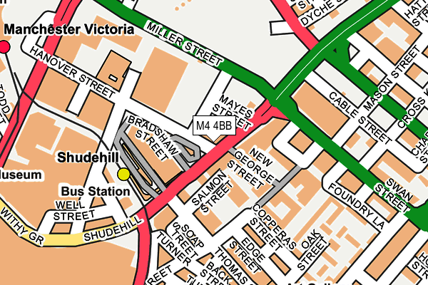 M4 4BB map - OS OpenMap – Local (Ordnance Survey) M4 4BB map - OS OpenMap – Local (Ordnance Survey)