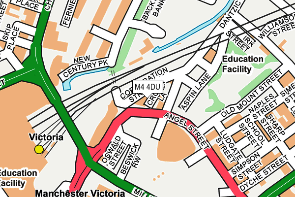 M4 4DU map - OS OpenMap – Local (Ordnance Survey) M4 4DU map - OS OpenMap – Local (Ordnance Survey)
