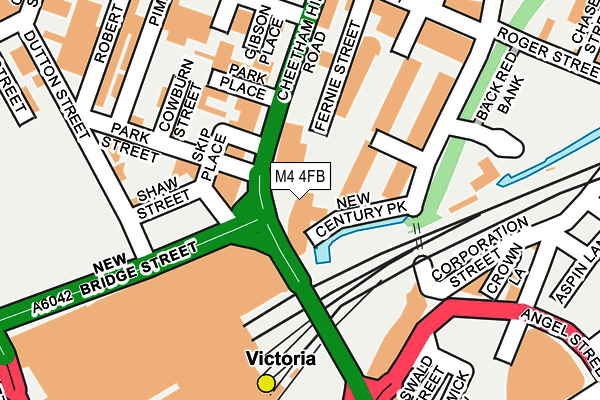 M4 4FB map - OS OpenMap – Local (Ordnance Survey) M4 4FB map - OS OpenMap – Local (Ordnance Survey)