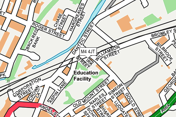 M4 4JT map - OS OpenMap – Local (Ordnance Survey) M4 4JT map - OS OpenMap – Local (Ordnance Survey)