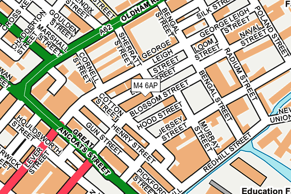 M4 6AP map - OS OpenMap – Local (Ordnance Survey) M4 6AP map - OS OpenMap – Local (Ordnance Survey)