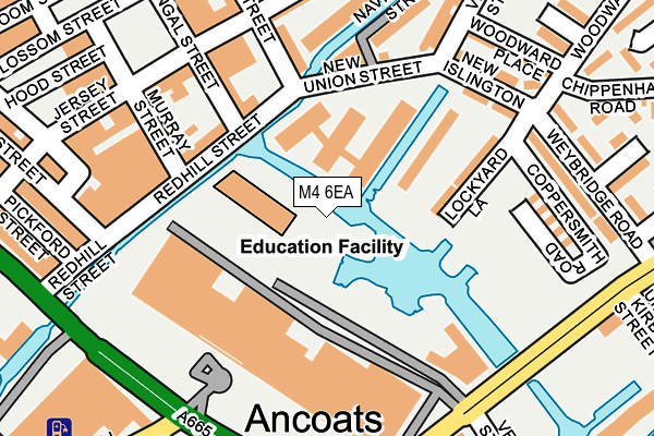 M4 6EA map - OS OpenMap – Local (Ordnance Survey) M4 6EA map - OS OpenMap – Local (Ordnance Survey)