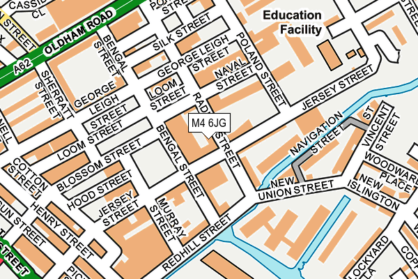 M4 6JG map - OS OpenMap – Local (Ordnance Survey) M4 6JG map - OS OpenMap – Local (Ordnance Survey)
