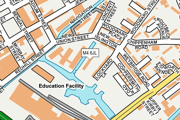 M4 6JL map - OS OpenMap – Local (Ordnance Survey) M4 6JL map - OS OpenMap – Local (Ordnance Survey)