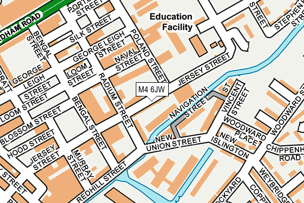 M4 6JW map - OS OpenMap – Local (Ordnance Survey) M4 6JW map - OS OpenMap – Local (Ordnance Survey)
