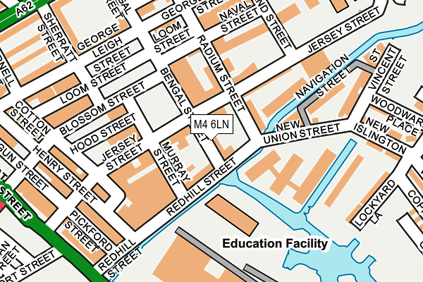 M4 6LN map - OS OpenMap – Local (Ordnance Survey) M4 6LN map - OS OpenMap – Local (Ordnance Survey)