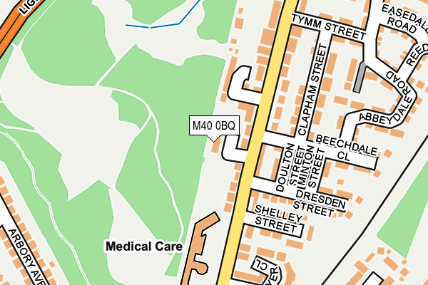 M40 0BQ map - OS OpenMap – Local (Ordnance Survey) M40 0BQ map - OS OpenMap – Local (Ordnance Survey)