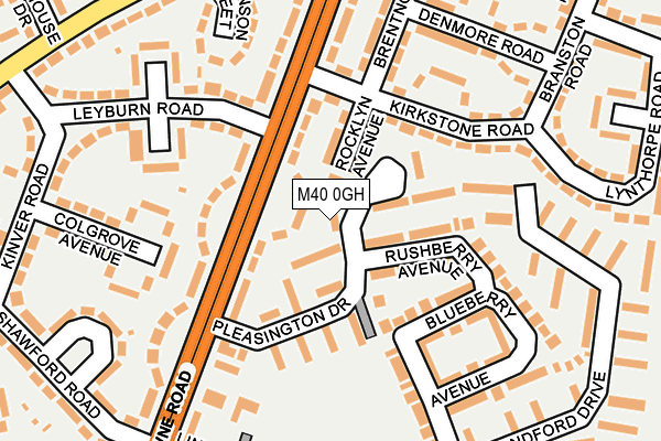 M40 0GH map - OS OpenMap – Local (Ordnance Survey) M40 0GH map - OS OpenMap – Local (Ordnance Survey)