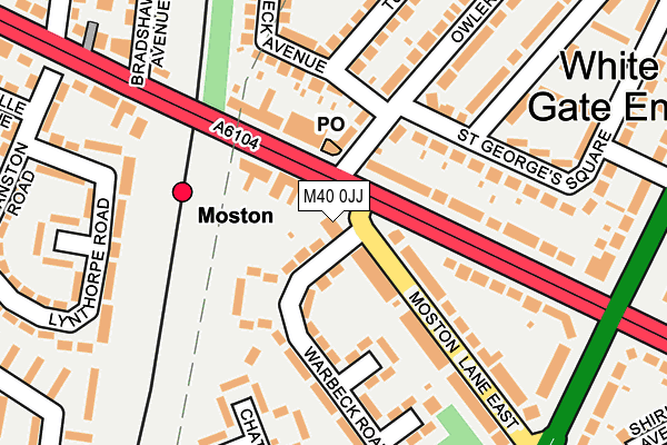 M40 0JJ map - OS OpenMap – Local (Ordnance Survey) M40 0JJ map - OS OpenMap – Local (Ordnance Survey)