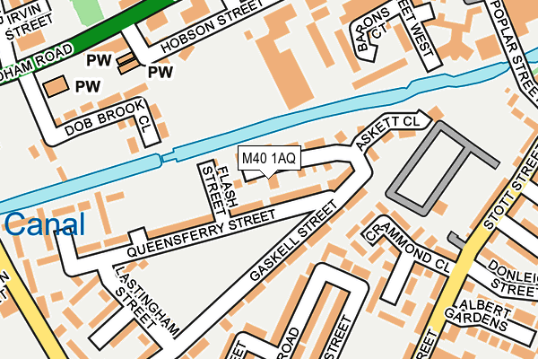 M40 1AQ map - OS OpenMap – Local (Ordnance Survey) M40 1AQ map - OS OpenMap – Local (Ordnance Survey)