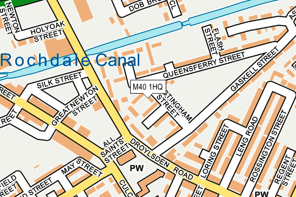 M40 1HQ map - OS OpenMap – Local (Ordnance Survey) M40 1HQ map - OS OpenMap – Local (Ordnance Survey)
