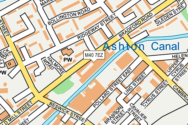 M40 7EZ map - OS OpenMap – Local (Ordnance Survey) M40 7EZ map - OS OpenMap – Local (Ordnance Survey)