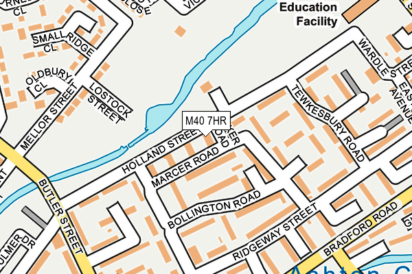 M40 7HR map - OS OpenMap – Local (Ordnance Survey) M40 7HR map - OS OpenMap – Local (Ordnance Survey)