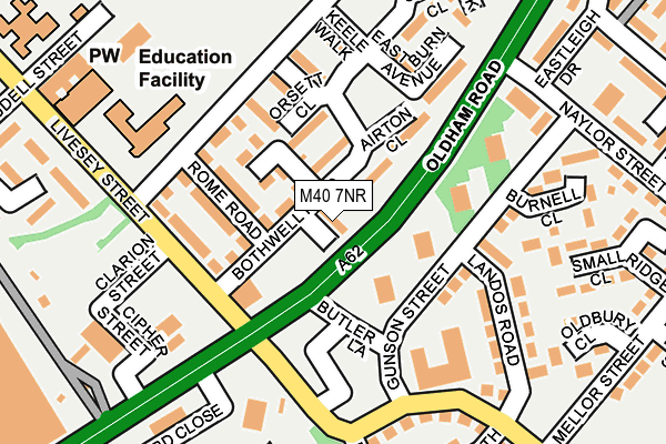 M40 7NR map - OS OpenMap – Local (Ordnance Survey) M40 7NR map - OS OpenMap – Local (Ordnance Survey)