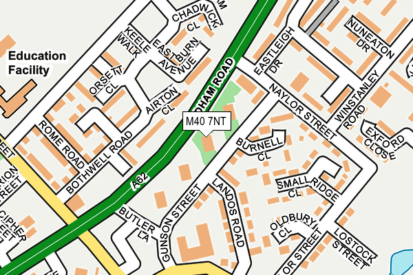 M40 7NT map - OS OpenMap – Local (Ordnance Survey) M40 7NT map - OS OpenMap – Local (Ordnance Survey)