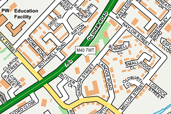M40 7WT map - OS OpenMap – Local (Ordnance Survey) M40 7WT map - OS OpenMap – Local (Ordnance Survey)