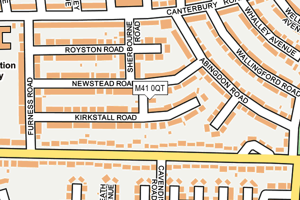 M41 0QT map - OS OpenMap – Local (Ordnance Survey) M41 0QT map - OS OpenMap – Local (Ordnance Survey)