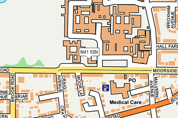 M41 5SN map - OS OpenMap – Local (Ordnance Survey) M41 5SN map - OS OpenMap – Local (Ordnance Survey)