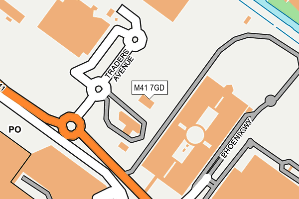 M41 7GD map - OS OpenMap – Local (Ordnance Survey) M41 7GD map - OS OpenMap – Local (Ordnance Survey)