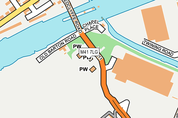M41 7LG map - OS OpenMap – Local (Ordnance Survey) M41 7LG map - OS OpenMap – Local (Ordnance Survey)