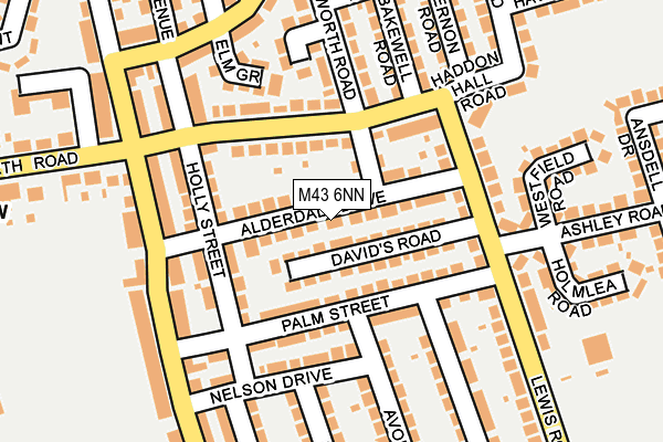 M43 6NN map - OS OpenMap – Local (Ordnance Survey) M43 6NN map - OS OpenMap – Local (Ordnance Survey)