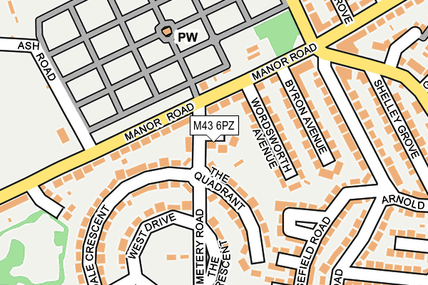 M43 6PZ map - OS OpenMap – Local (Ordnance Survey) M43 6PZ map - OS OpenMap – Local (Ordnance Survey)