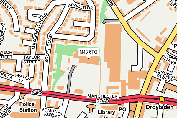 M43 6TQ map - OS OpenMap – Local (Ordnance Survey) M43 6TQ map - OS OpenMap – Local (Ordnance Survey)