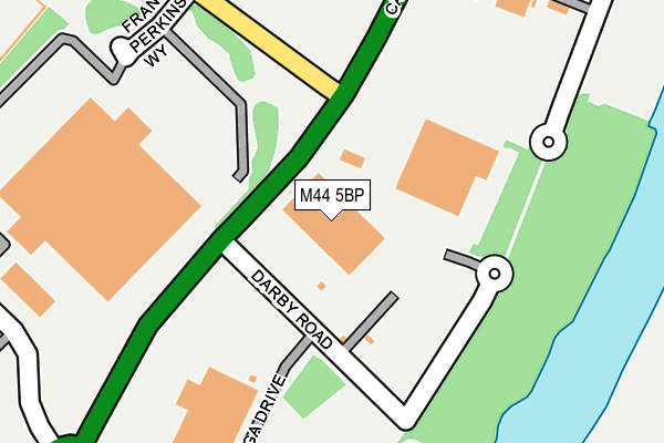 M44 5BP map - OS OpenMap – Local (Ordnance Survey) M44 5BP map - OS OpenMap – Local (Ordnance Survey)